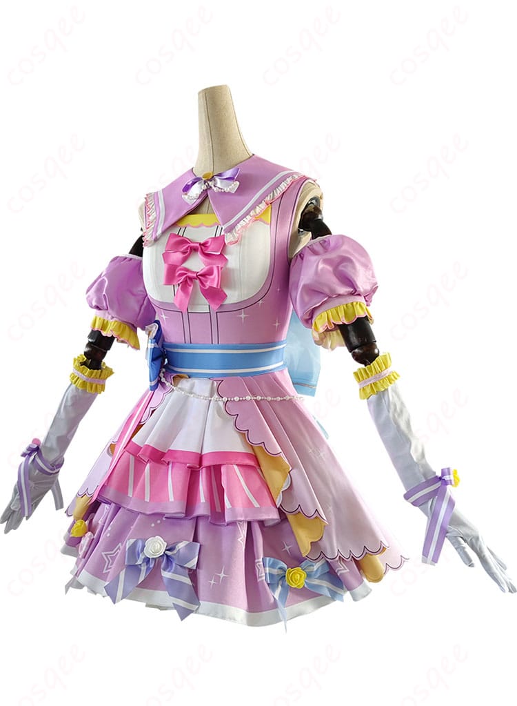 ラブライブ!スクフェス 矢澤にこ コスプレ衣装の側面からの画像。衣装のラインとシルエットの美しさを強調。