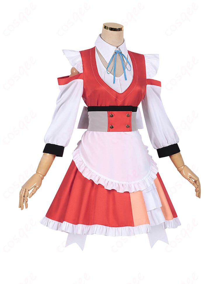 商品右側画像 - いずれ最強の錬金術師？ マリア コスプレ衣装の右側の詳細。衣装の全体のバランスを確認できます。