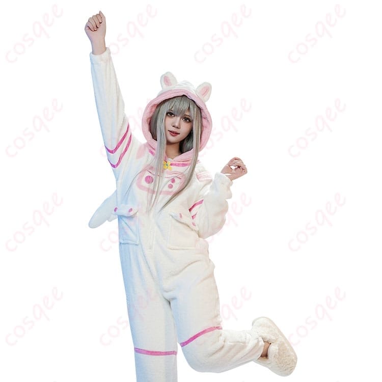 恋と深空 宇宙冒険家 コスプレ｜翼と尻尾で映える近未来ジャンプスーツ - 2枚目の画像