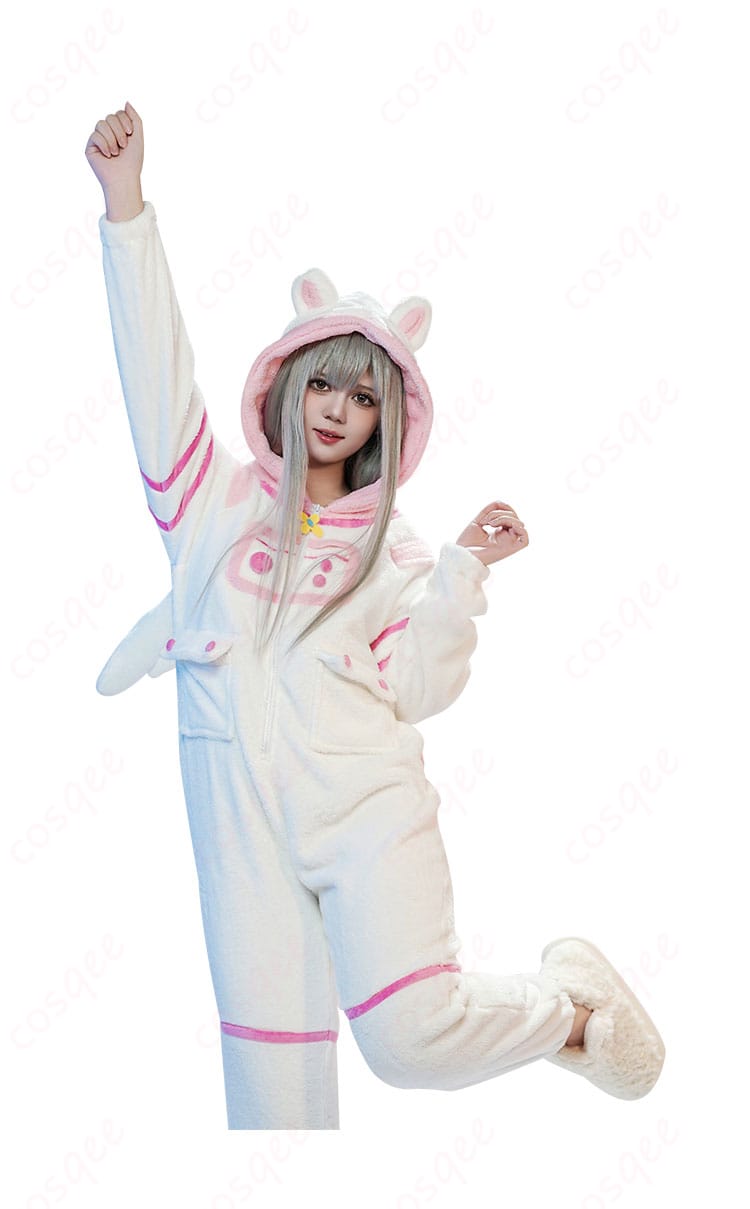 キャラクターが着用したコスプレ衣装のディテール(プレイヤーアバターのデザイン)