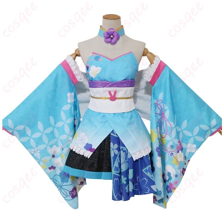 初音ミク 和バニー コスプレ衣装｜艶やかで写真映えする華やかコーデ - 1枚目の画像