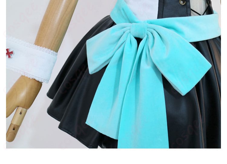 蝶結びの腰飾り細部。可愛い蝶結びの腰飾りをクローズアップした画像。