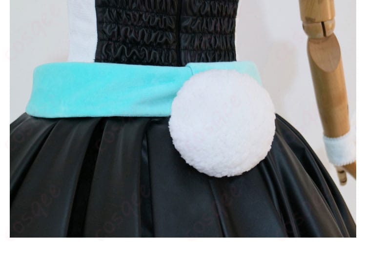 衣装の尾飾り細部。初音ミクのバニー衣装の尾飾りの詳細なデザインを確認できる画像。