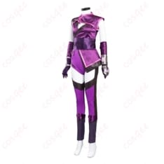 Mortal Kombat 11 ミレーナ風コスプレ衣装 ダークに映える戦闘ニンジャスタイル - 2枚目の画像（サムネイル）