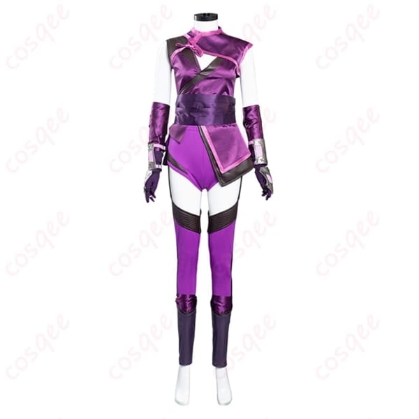 Mortal Kombat 11 ミレーナ風コスプレ衣装 ダークに映える戦闘ニンジャスタイル