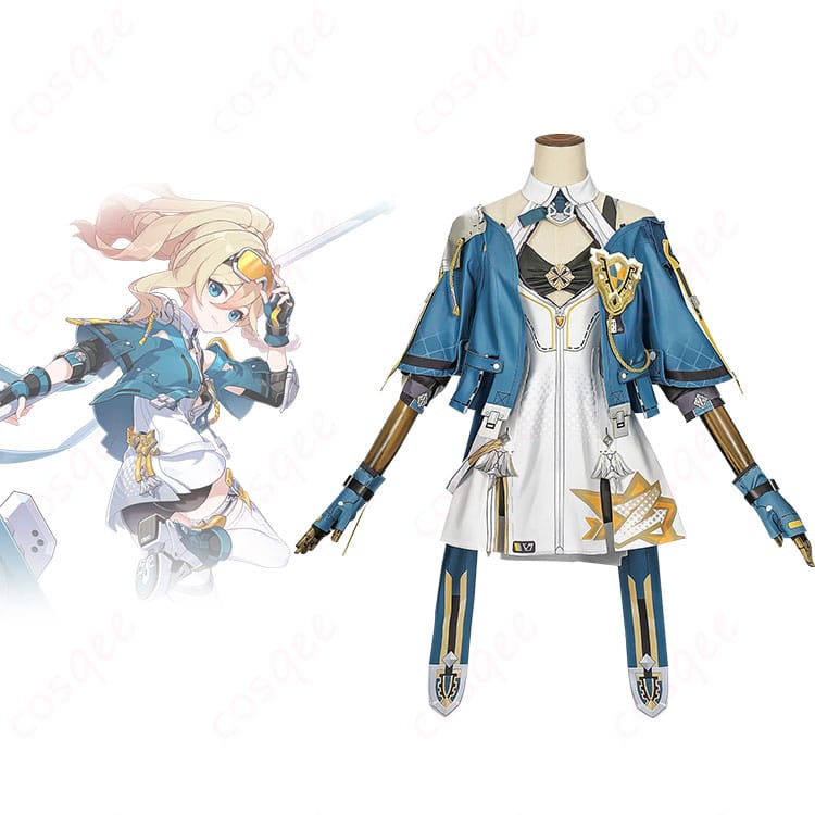 崩壊3rdのデュランダルコスプレ衣装とキャラクターの組み合わせ画像