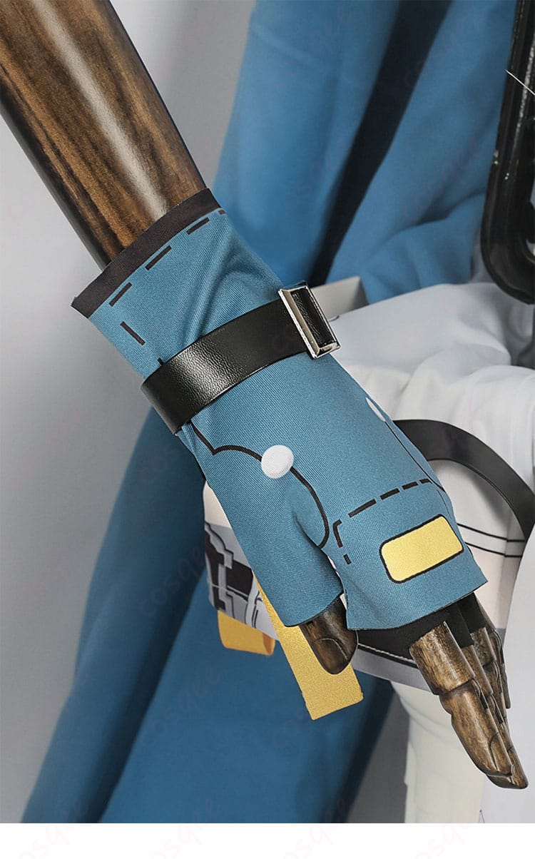 デュランダルコスプレ衣装の肩袖装飾、豪華なディテール