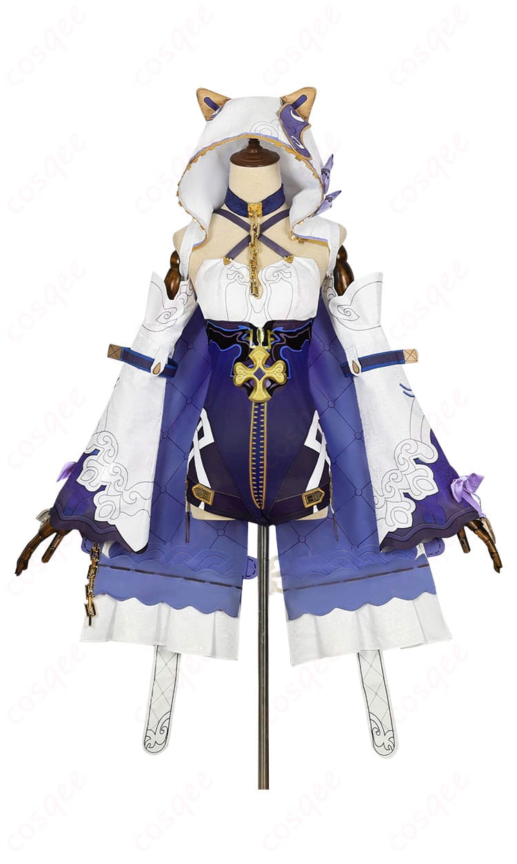 商品正面画像 - 崩壊3rd テレサ・アポカリプス コスプレ衣装の正面画像。衣装全体がしっかりと見える一枚です。