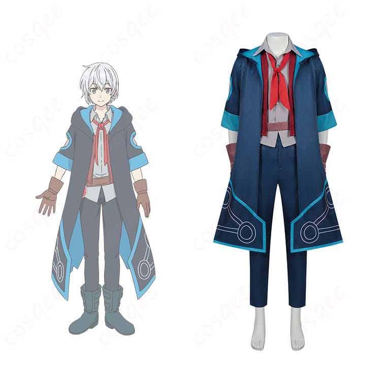 商品正面とタクミ・イルマのキャラクターを組み合わせたコスプレ衣装の画像 – 高い再現度でタクミ・イルマに変身！