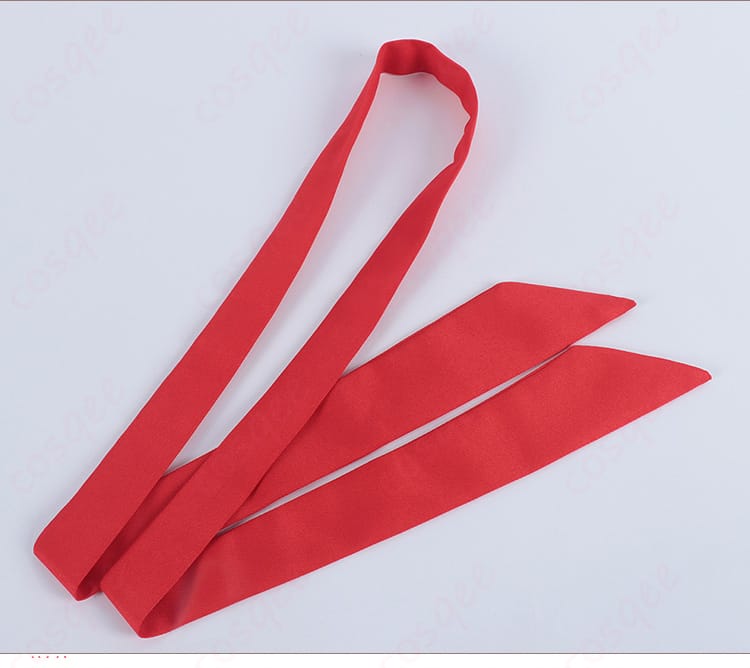 领带细节图 – タクミ・イルマ コスプレ衣装のネクタイのディテール。