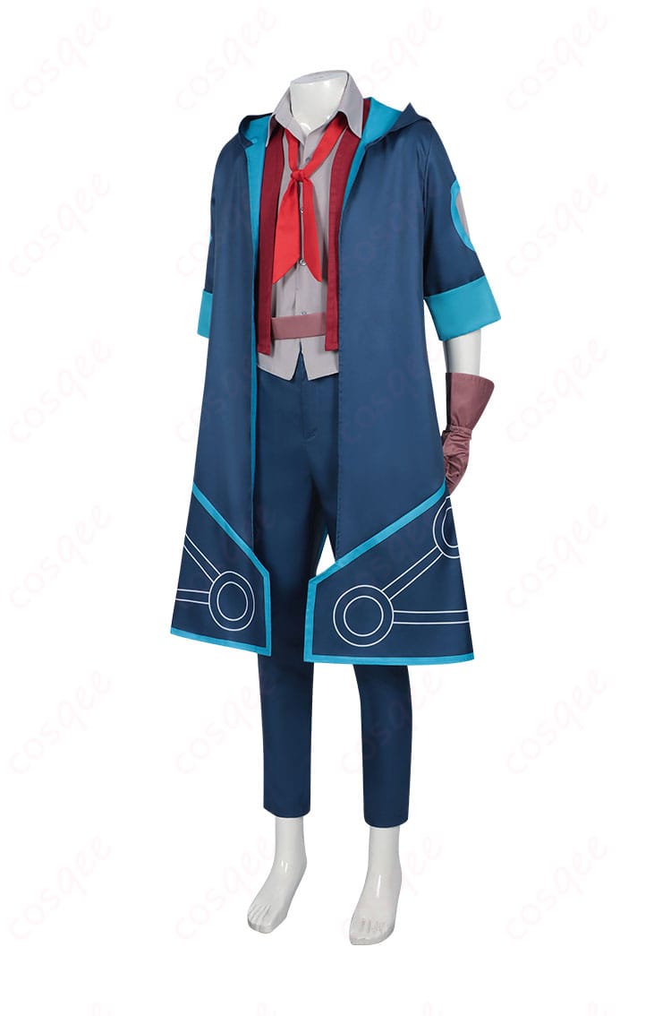 商品側面図 – タクミ・イルマ コスプレ衣装の側面から見たディテール。