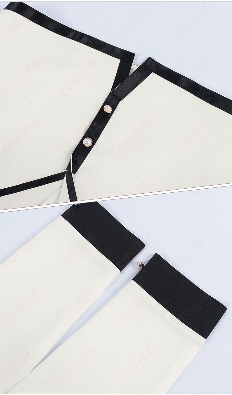 外套服装门襟，衣袖细节图。外套の前開き部分や袖のディテールが確認できる画像。