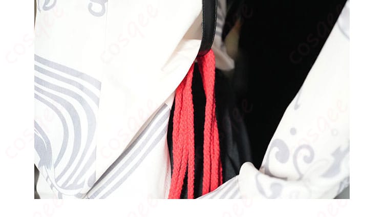 系绳装飾のディテール - コスプレ衣装に施された系绳装飾の細部。美しく仕上げられた装飾。