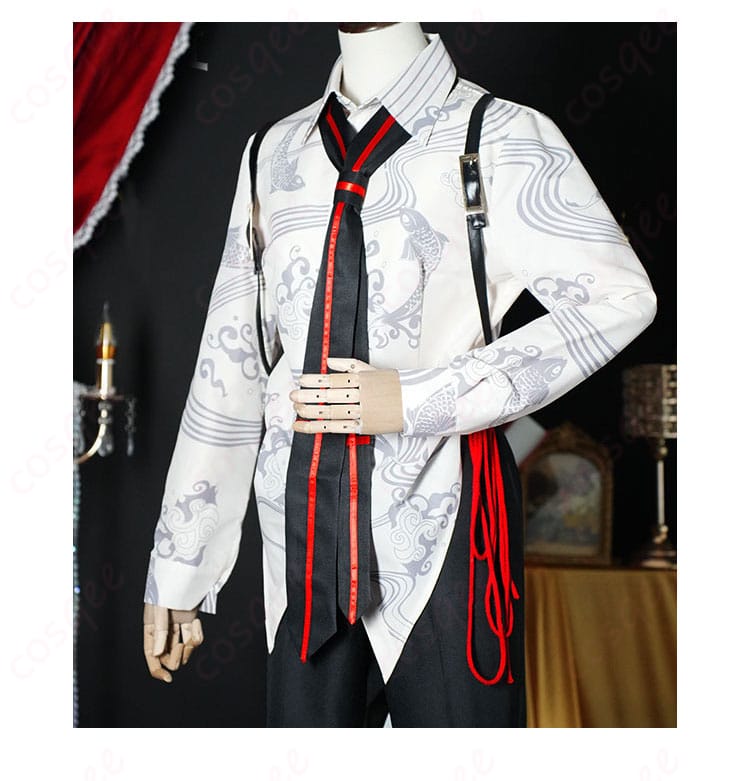 服装装飾のディテール - カラマリ 榎本峰雄のコスプレ衣装に施された装飾やアクセサリーの詳細。