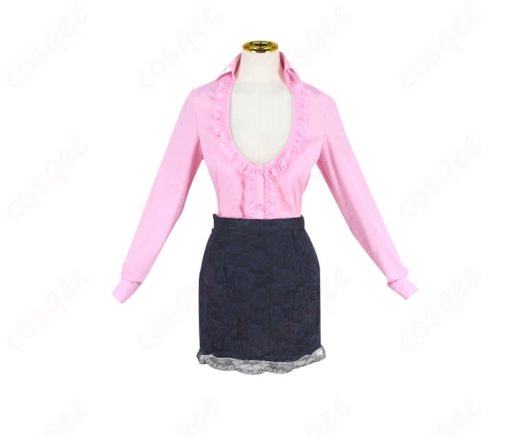 癒月ちょこ コスプレ衣装の内搭部分のディテール。服の縫製や素材がよくわかる写真。