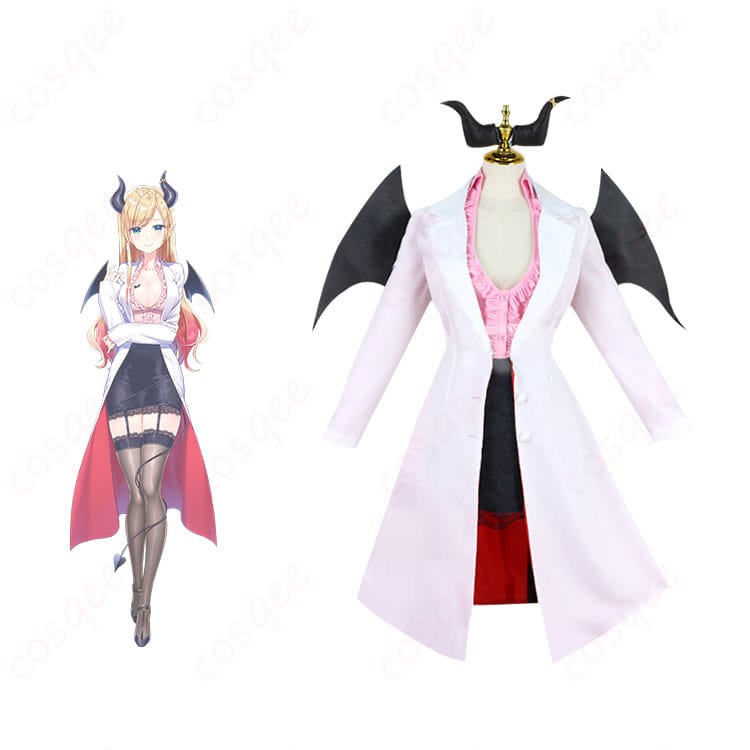 癒月ちょこ コスプレ衣装とキャラクター画像を組み合わせた正面写真。ホロライブの人気VTuber癒月ちょこの魅力を再現。