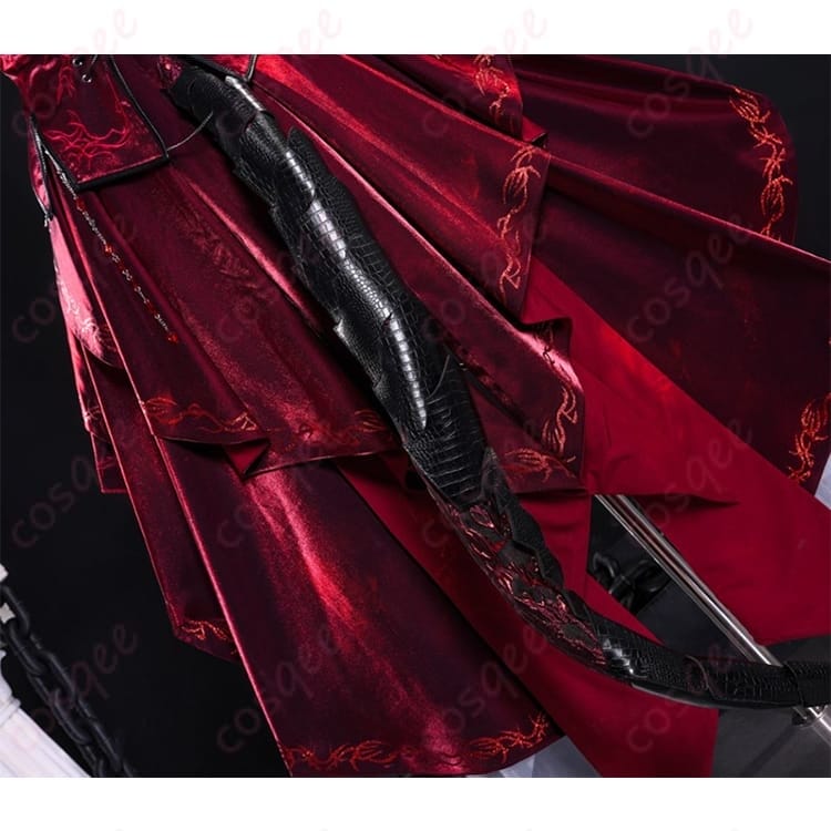 恋と深空 プレイヤーアバター 深紅コスプレ衣装 動きやすく写真映えする上品スタイル - 5枚目の画像