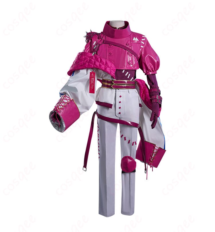 納棺師(イソップ・カール)コスプレ衣装の正面全体図。細部まで精緻に作られたデザイン。