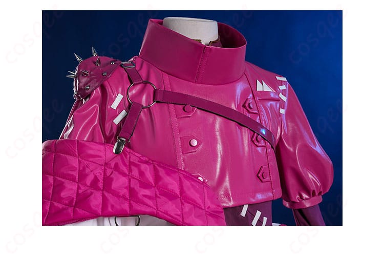 納棺師コスプレ衣装の上衣のディテール。精密な刺繍と装飾が施されています。