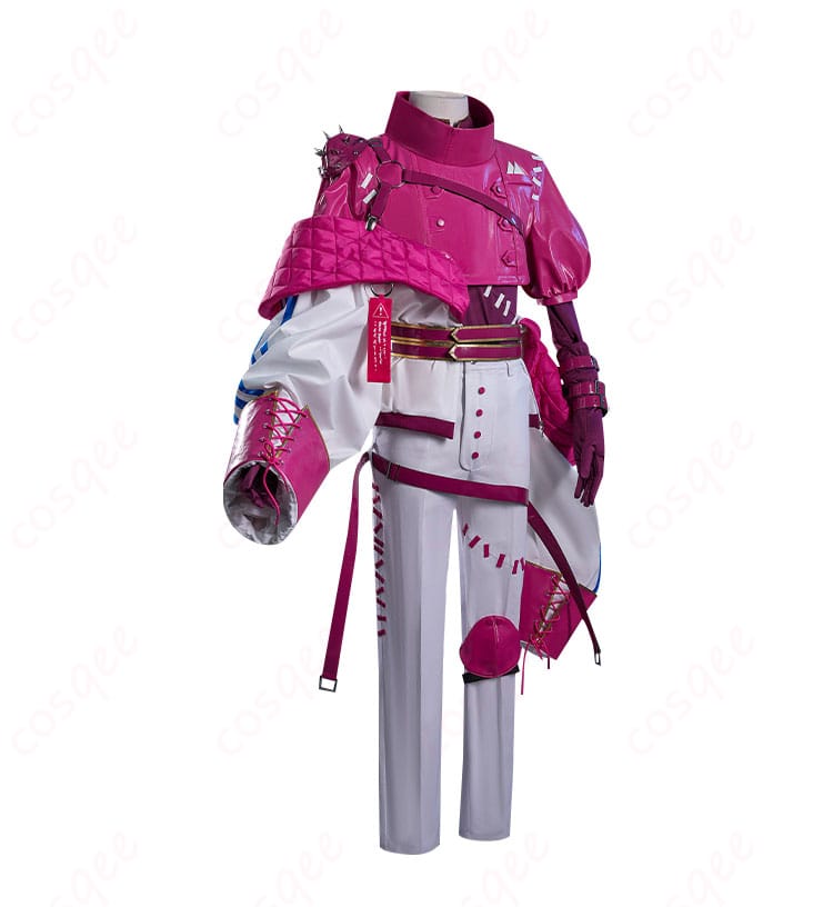 納棺師コスプレ衣装の右側全体図。コスプレイベントや撮影に最適な衣装。