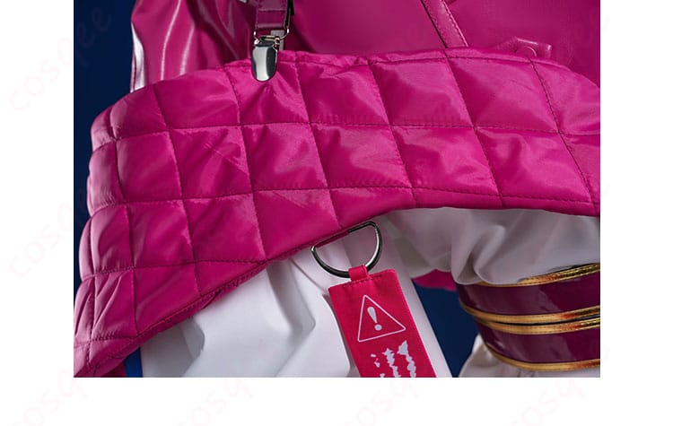 納棺師コスプレ衣装外套の襟装飾。細かな刺繍と高級感のあるデザイン。