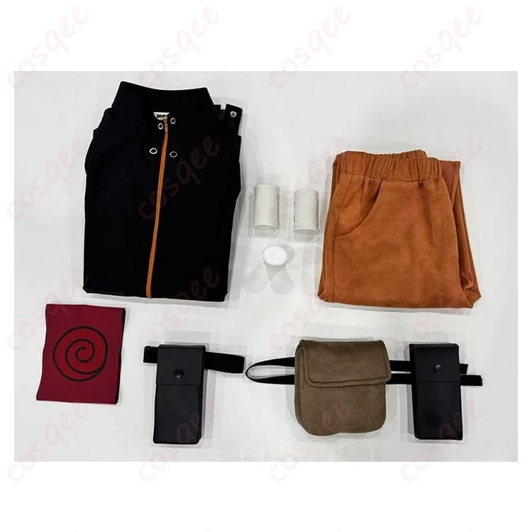 NARUTO 疾風伝 うずまきナルト STORM4版 コスプレ衣装 動きやすく写真映えする一式セット - 6枚目の画像