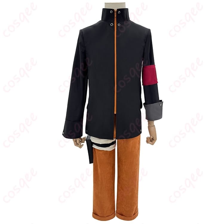 NARUTO 疾風伝 うずまきナルト STORM4版 コスプレ衣装 動きやすく写真映えする一式セット - 1枚目の画像