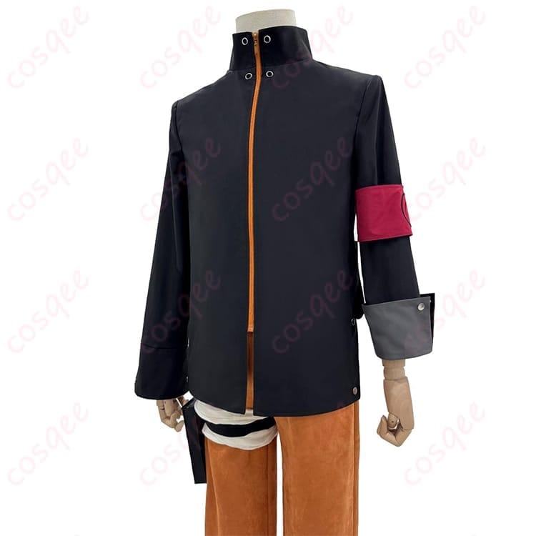 NARUTO 疾風伝 うずまきナルト STORM4版 コスプレ衣装 動きやすく写真映えする一式セット - 4枚目の画像