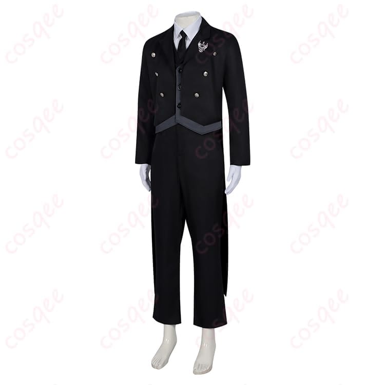黒執事 セバスチャン 緑の魔女編コスプレ｜端正シルエットで凛と映えるセットアップ - 2枚目の画像