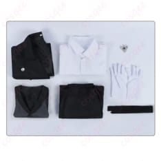 黒執事 セバスチャン 緑の魔女編コスプレ｜端正シルエットで凛と映えるセットアップ - 4枚目の画像（サムネイル）