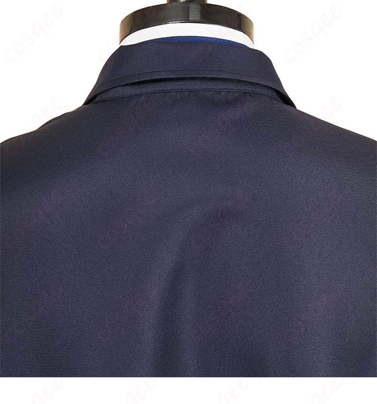 森蘭丸 コスプレ衣装 服の背面装飾の詳細 - 背面ディテールを重視したデザイン