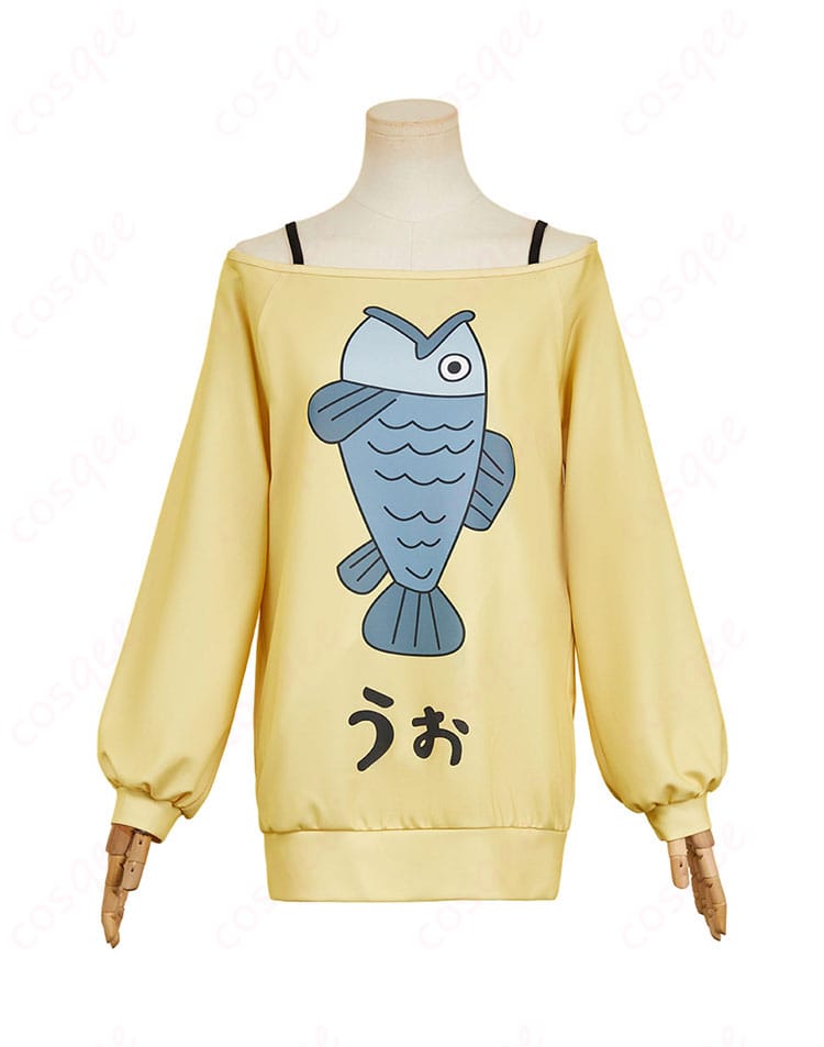 ダンダダンの綾瀬桃コスプレ衣装の正面画像。高品質なデザインで魅力的な仕上がり。