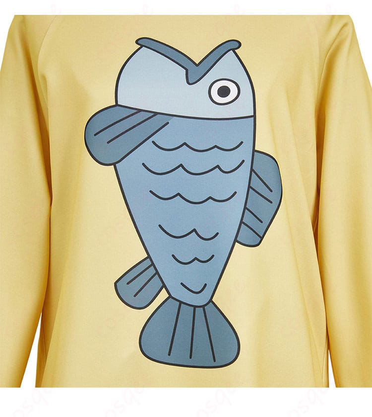 綾瀬桃のコスプレ衣装の衣襟装飾。精密な刺繍が特徴で、細部までこだわり抜かれています。