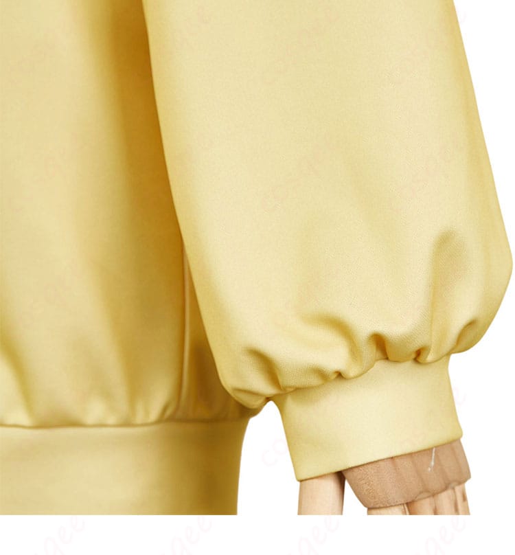 綾瀬桃コスプレ衣装の衣袖装飾。洗練されたデザインで、コスプレの完成度が高い。