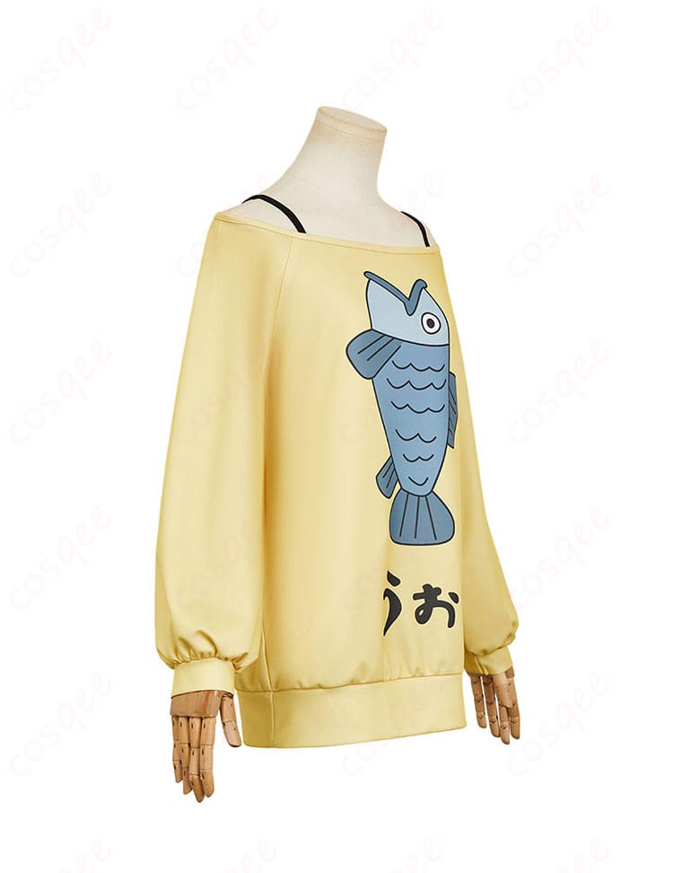 綾瀬桃コスプレ衣装の右側画像。360度どこから見ても美しい仕上がり。