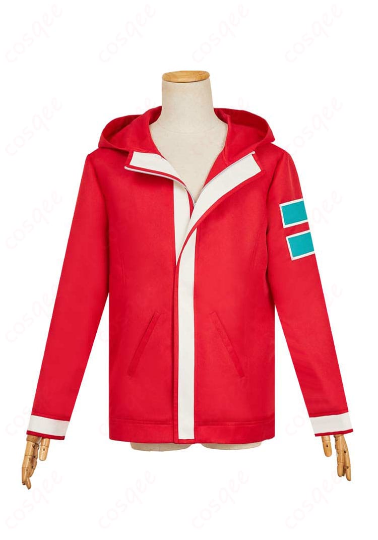 ダンダダン 綾瀬桃のコスプレ衣装、忠実再現されたコートの正面