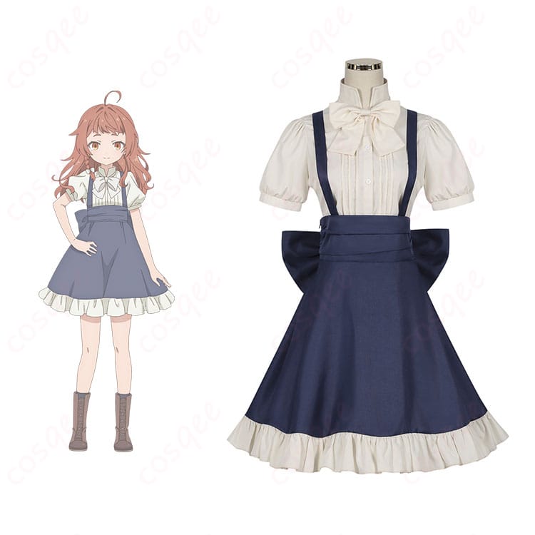 商品正面とキャラクターとの比較画像、マジック・メイカー マリアンヌ・オーンスタイン コスプレ衣装の美しいデザイン