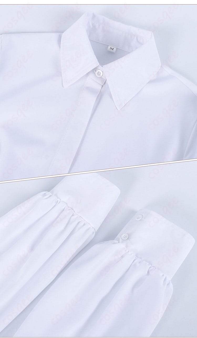 衣装のシャツ部分の細部。精緻な刺繍やデザインが特徴的。