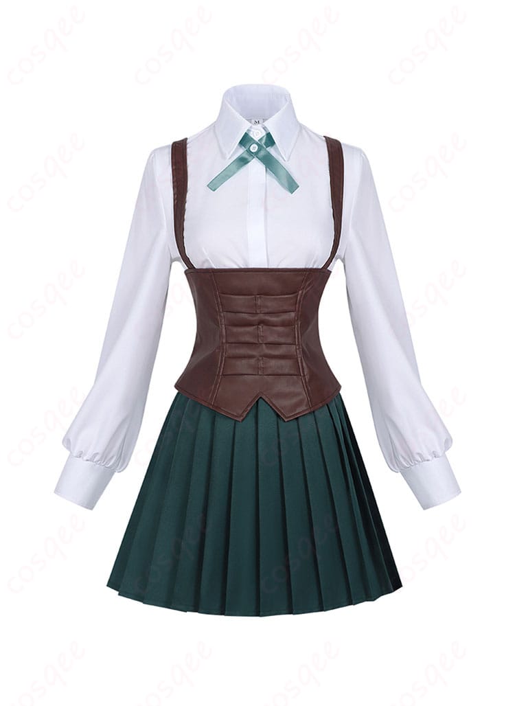 商品の正面画像。美杉美々美の制服コスプレ衣装のディテールがよく分かる。