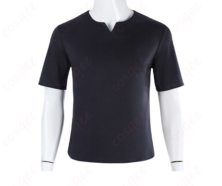 デビルメイクライ ダンテ コスプレ衣装 半袖部分のディテール画像。快適さとスタイルの両立。