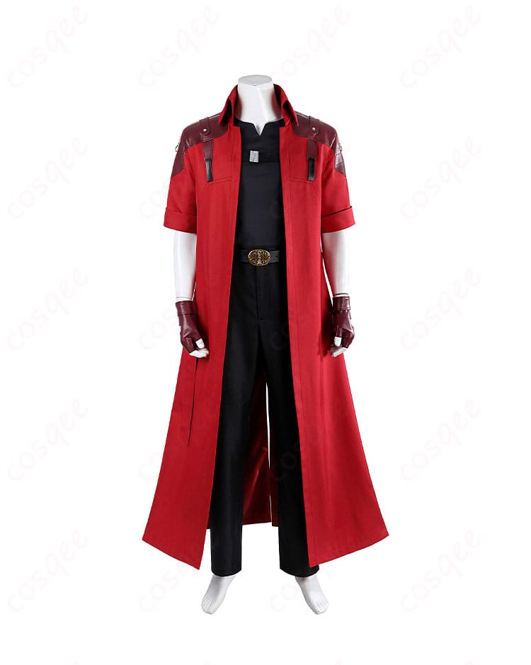 デビルメイクライ ダンテ コスプレ衣装 正面全体画像。細部までこだわった作りをご覧ください。