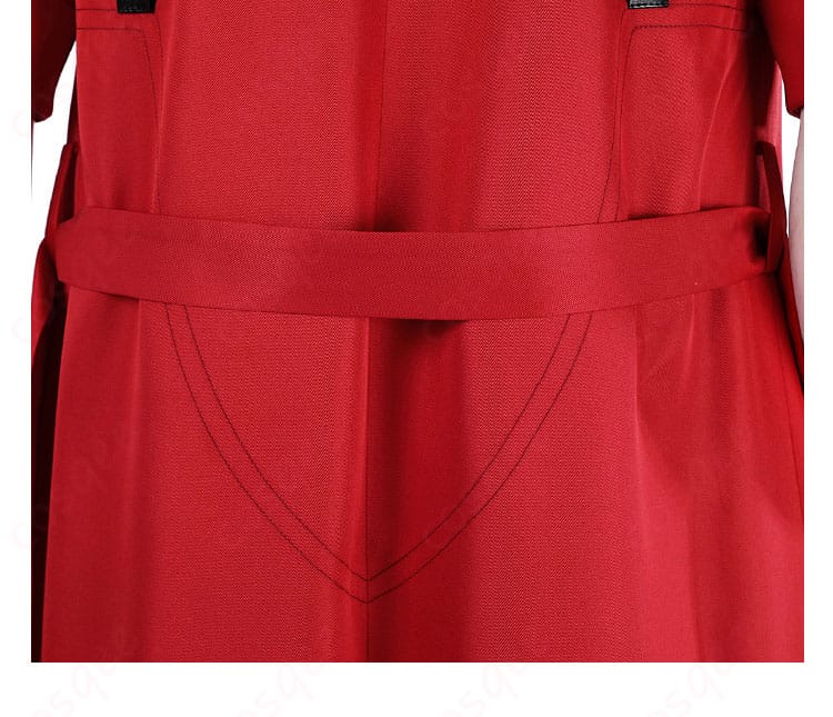 デビルメイクライ ダンテ コスプレ衣装 コート後ろのウエスト装飾画像。アクセントの効いたデザイン。