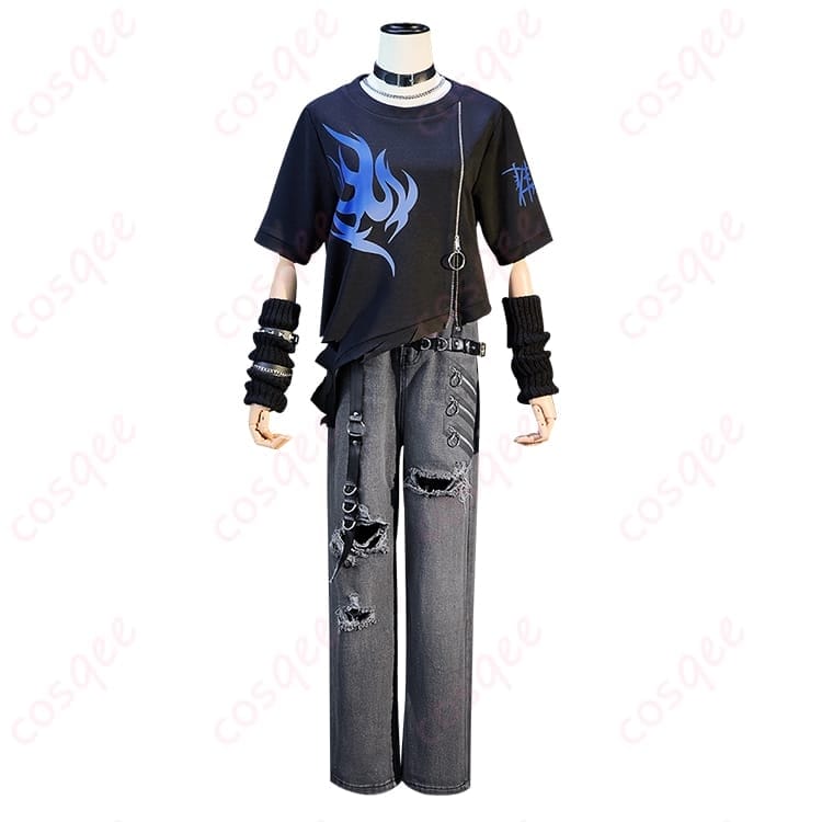 プロセカ 青柳冬弥 見えずともそこにあるもの コスプレ衣装でクールに決める - 1枚目の画像