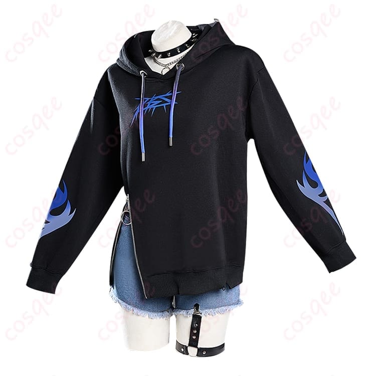 プロセカ 小豆沢こはね 衣装一式 ストリート感たっぷりで写真映えするコスプレ - 2枚目の画像