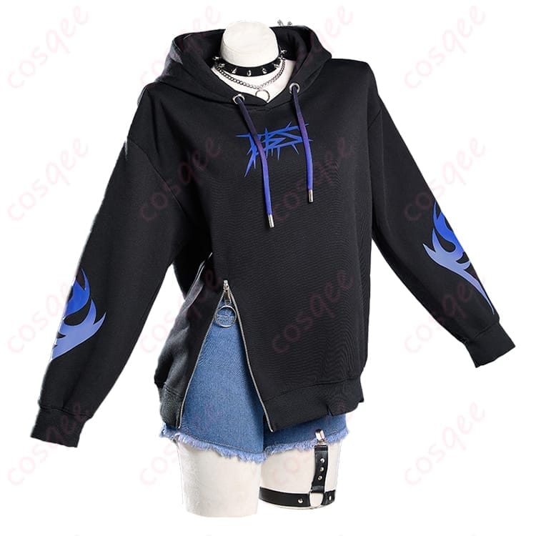 プロセカ 小豆沢こはね 衣装一式 ストリート感たっぷりで写真映えするコスプレ - 1枚目の画像