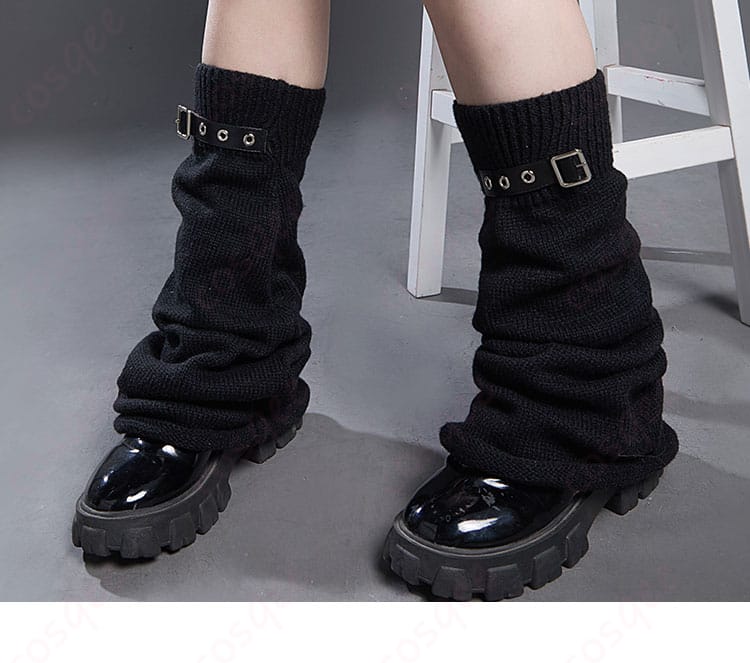 レッグソックス装飾詳細画像 - 小豆沢こはねコスプレ衣装のレッグソックス装飾部分の細部画像。