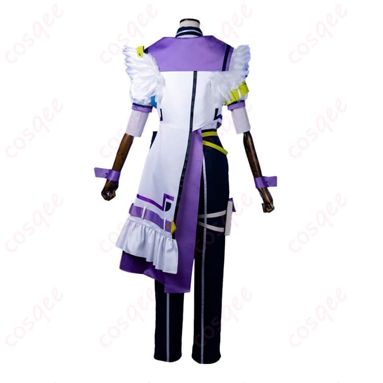 あんスタ！！Music プロメッサ 影片みか＆紫之創 コスプレ衣装 華やかで写真映えするセット - 3枚目の画像