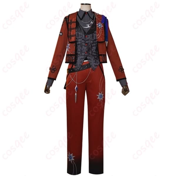 桜河こはく RED THORN コスプレ衣装 ロックに華やぐ配色と小物まで揃う一着