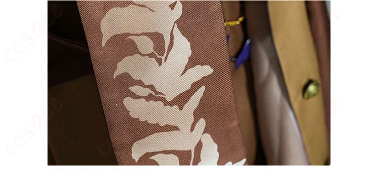 腰の帯の装飾ディテール、ブレイドのコスプレ衣装の腰部分に施された装飾。