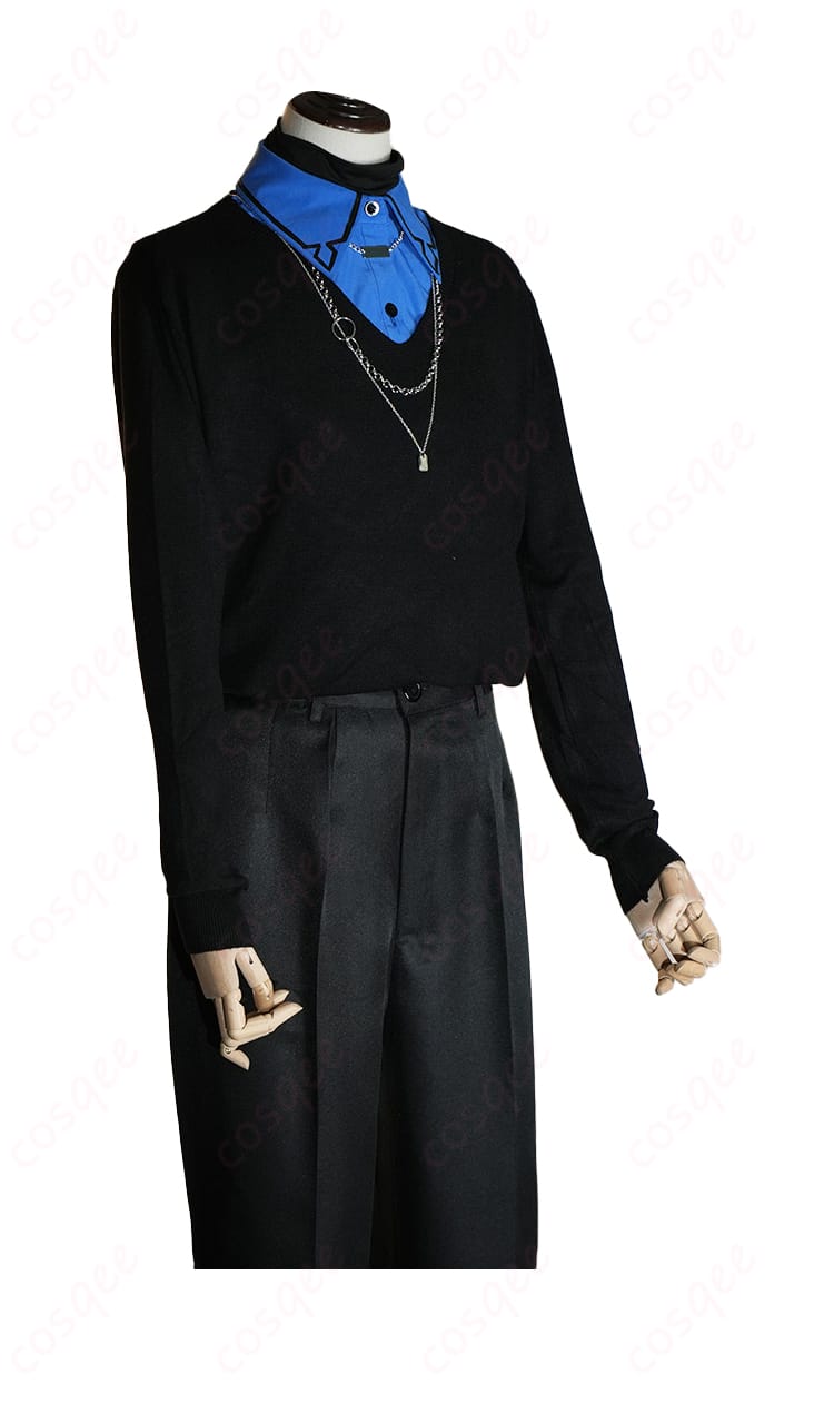 内搭服装の側面細部 - 火威青コスプレ衣装のインナーの側面。精巧なディテールと高品質。